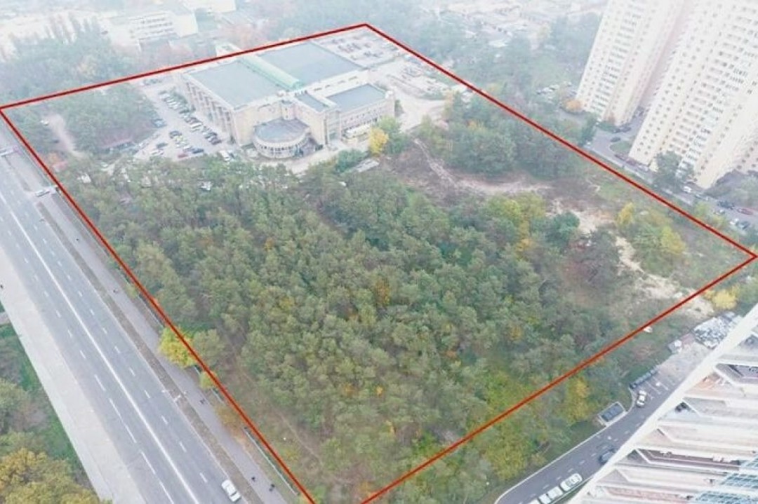 Киевский парк отдали под застройку