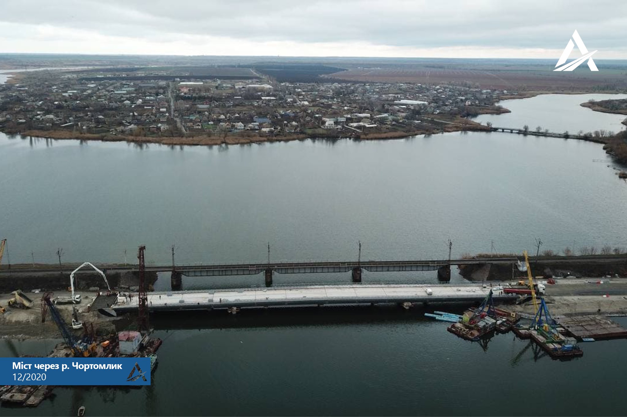 В Украине завершено строительство еще одного моста